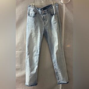 7 For All Mankind Men's Light Wash Slim Jeans